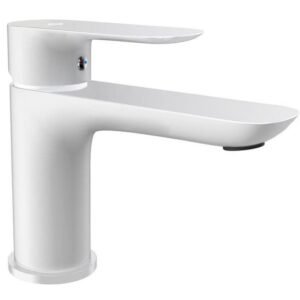 Grifo monomando de lavabo CASSIO blanco