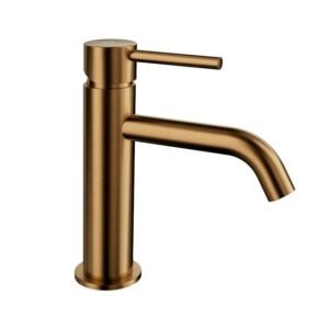 Grifo monomando para lavabo SIRIO COBRE