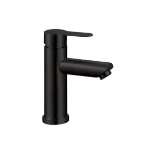Grifo monomando para lavabo IONY Acero Negro